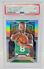 2019 Prizm SILVER REFRACTOR - KEMBA WALKER Basketball Card PSA 9 MINT