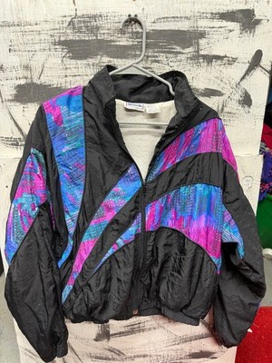 vintage reebok tricolor 90s tracksuit jacket