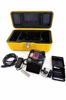 FORC F15 Fusion Splicer Kit w/ F-7 Cleaver, Case   Tested Working (Read) 