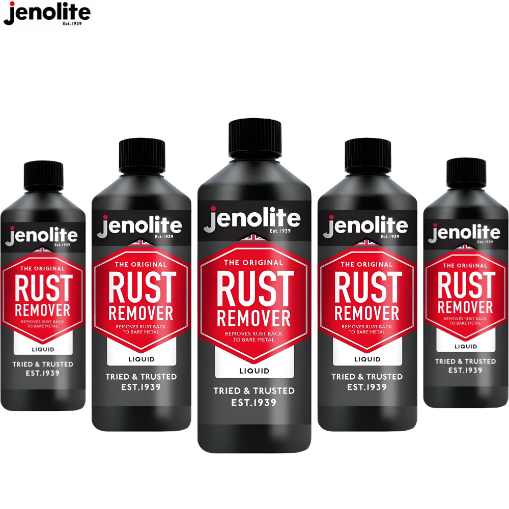 5x JENOLITE Rust Remover 500g – Liquid for Metal Corrosion | Back to Metal