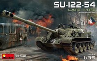 1:35 Miniart Su-122-54 Late Type Kit MA37042 Modellbau