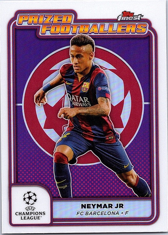 Neymar Jr 2024-25 Finest UEFA Club Competitions #PF-7 Prized Footballers