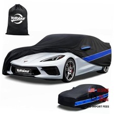 Car Cover Custom Fit Chevy Corvette C3,10-Layer Custom Fit for Corvette C3