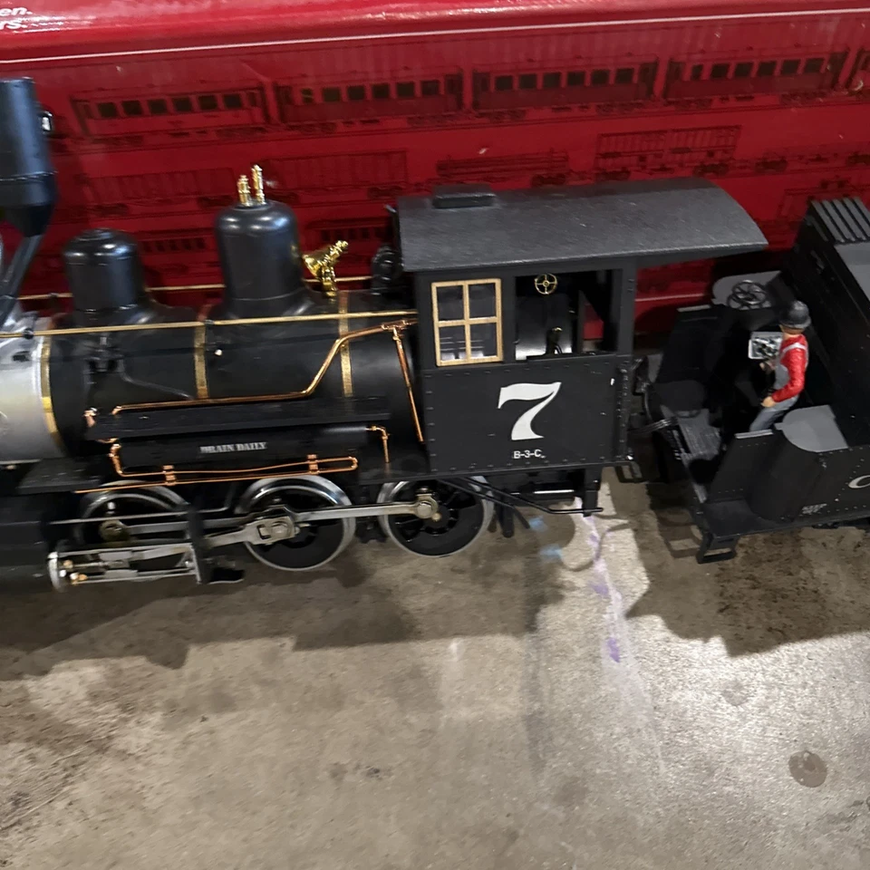 LGB 25192 Colorado & Southern Steam Locomotive & Tender w/Sound EX/Box - Image 3 of 4