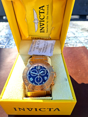 INVICTA RESERVE OCEAN REEF 6876 SWISS MADE CHRONOGRAPH MENS WATCH