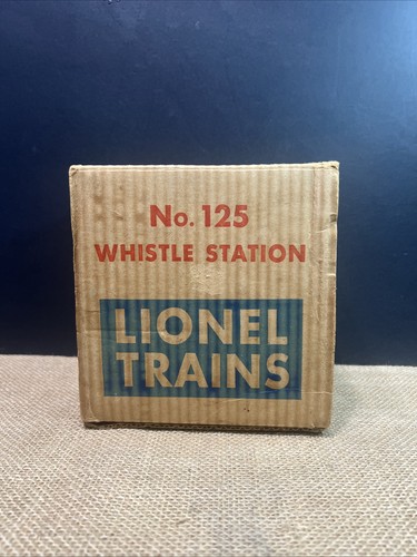 LIONEL No. 125 Whistle Station box Only Box! - Picture 3 of 10