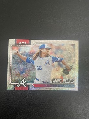 2026 Topps Series 1 Sandglitter Grant Holmes Atlanta Braves #182