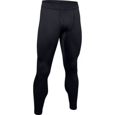 Under Armour 1343246 Mens Black UA ColdGear Base 3.0 Baselayer Leggings 3X-Large