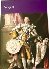 King George III 5 Pounds 2020 Coin Bunc Brilliant Uncirculated Royal Mint