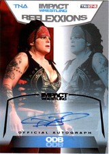 TNA ODB 2012 Reflexxions SILVER Authentic Autograph Card SN 47 of 99