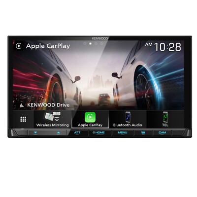 Kenwood Excelon DMX908S 6.95'' Digital Multimedia Receiver w/CarPlay Android Auto