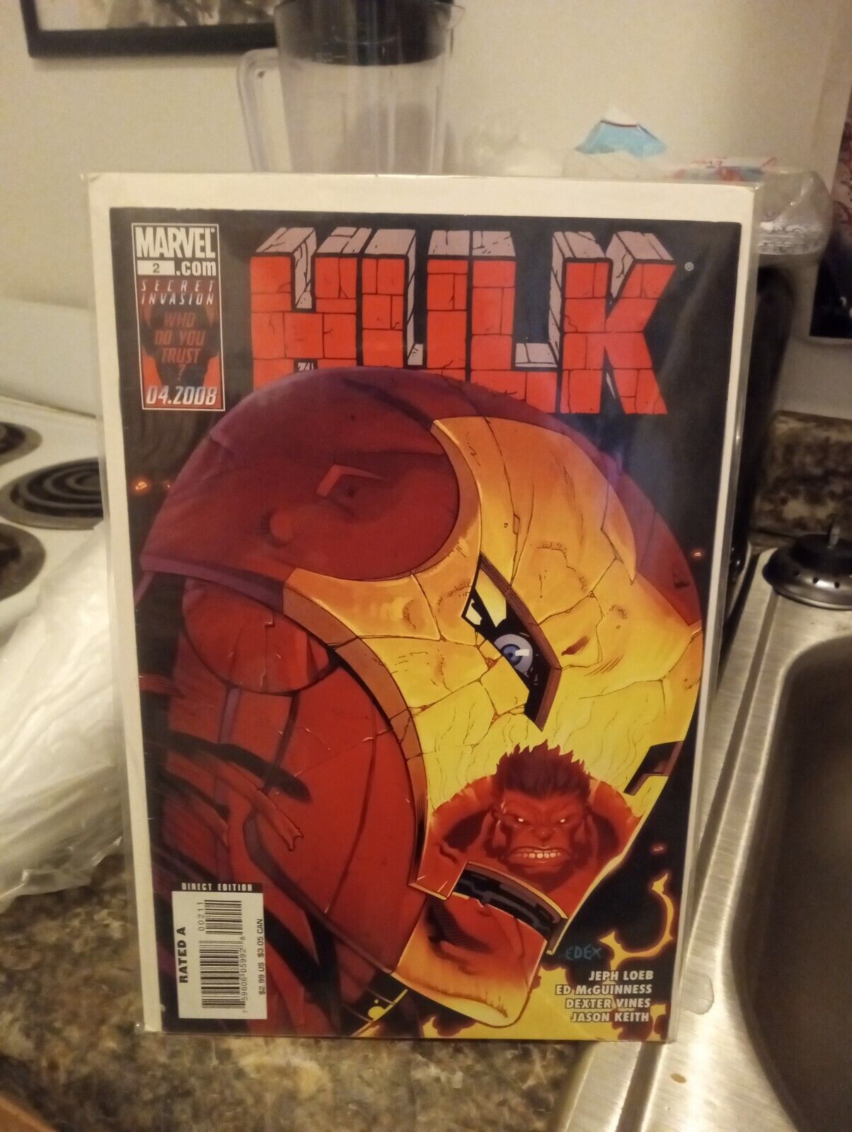 The Hulk #2 (Marvel Comics April 2008)