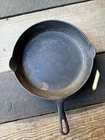 Vintage No 10 Griswold 716 E Cast Iron Skillet Frying Pan Nice Small Logo