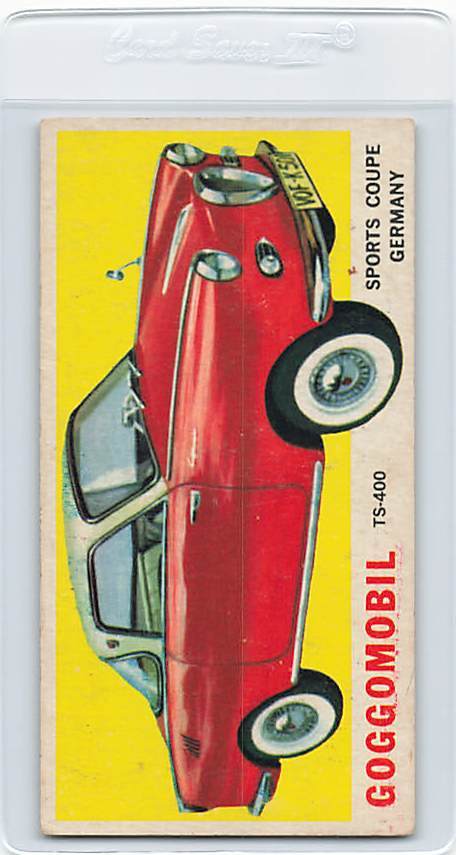 1961 Topps Sports Cars #56 Goggomobile EX *DA-OS1147