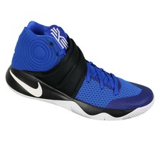 kyrie shoes blue and white