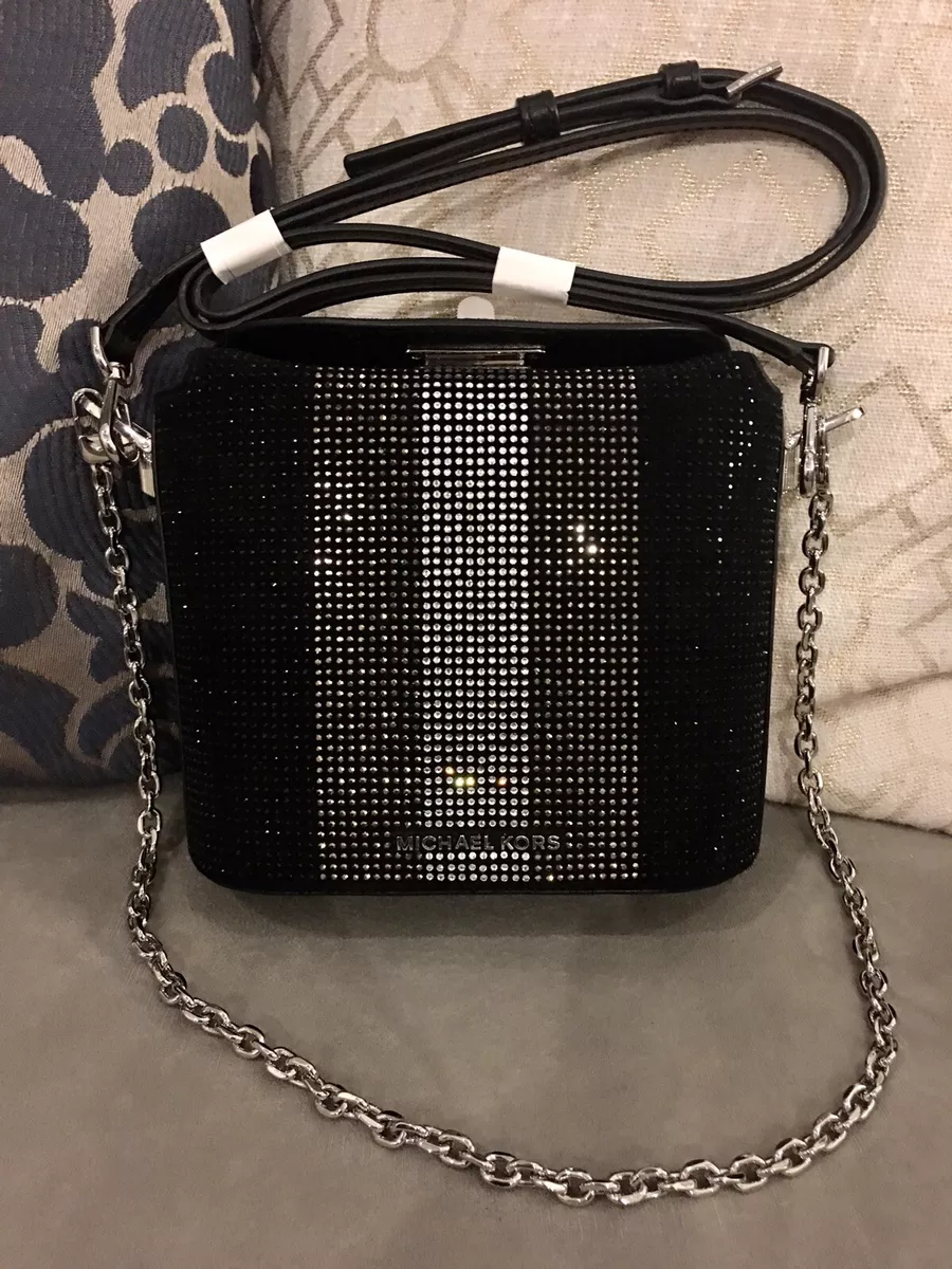 Rhinestone-embellished Mini Bag