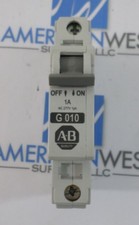 Allen Bradley 1492CB1G010 1492 CB1 G010 1 amp 1 pole DIN circuit breaker 277v