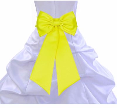 TIEBOW SASH + FLOWER ONLY FOR GIRL DRESS HOLIDAY OCCASION DECORATION PAGEANT NEW