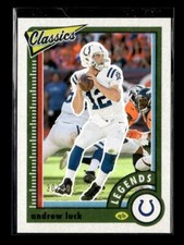 2022 Panini Classics #111 Andrew Luck Red Back #/99
