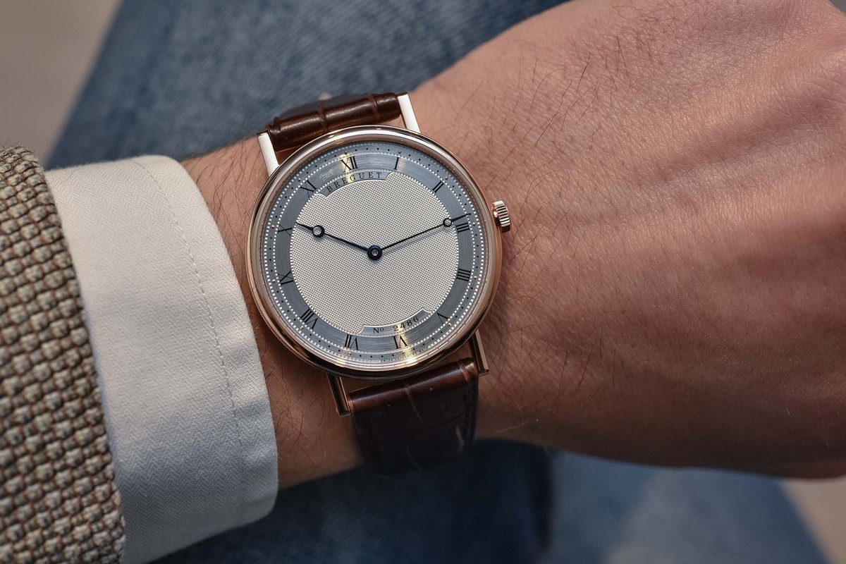 Breguet Classique Silver Men's Watch 5157BR/11/9V6 for sale - Main Image