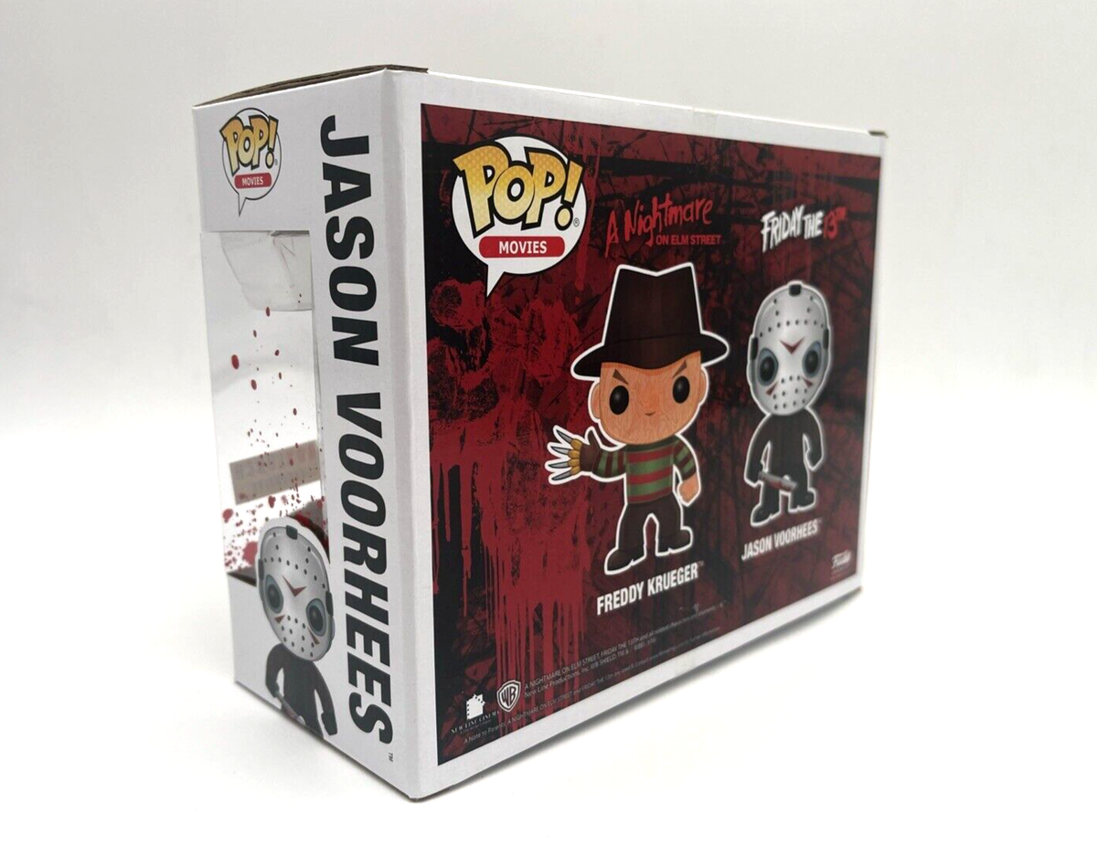 Funko POP Freddy Vs Jason Bloody Spatter Exclusive F13 ANOES
