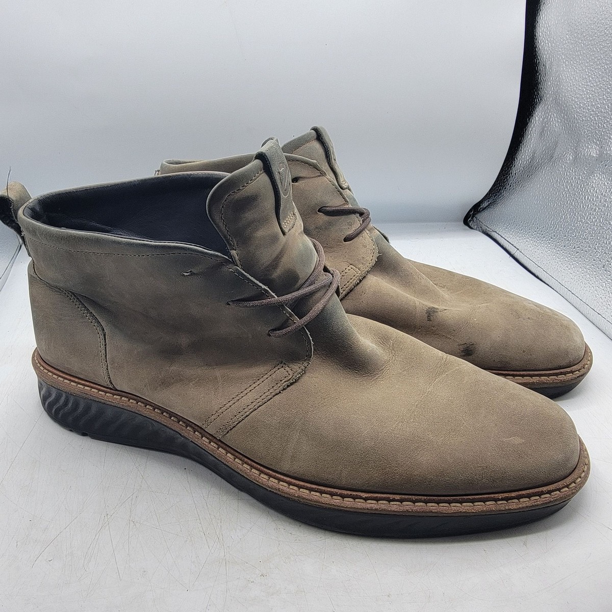 ECCO ST. 1 Hybrid GTX Mens 11-11.5 Tan Boots Outdoors Casual  display picture 2
