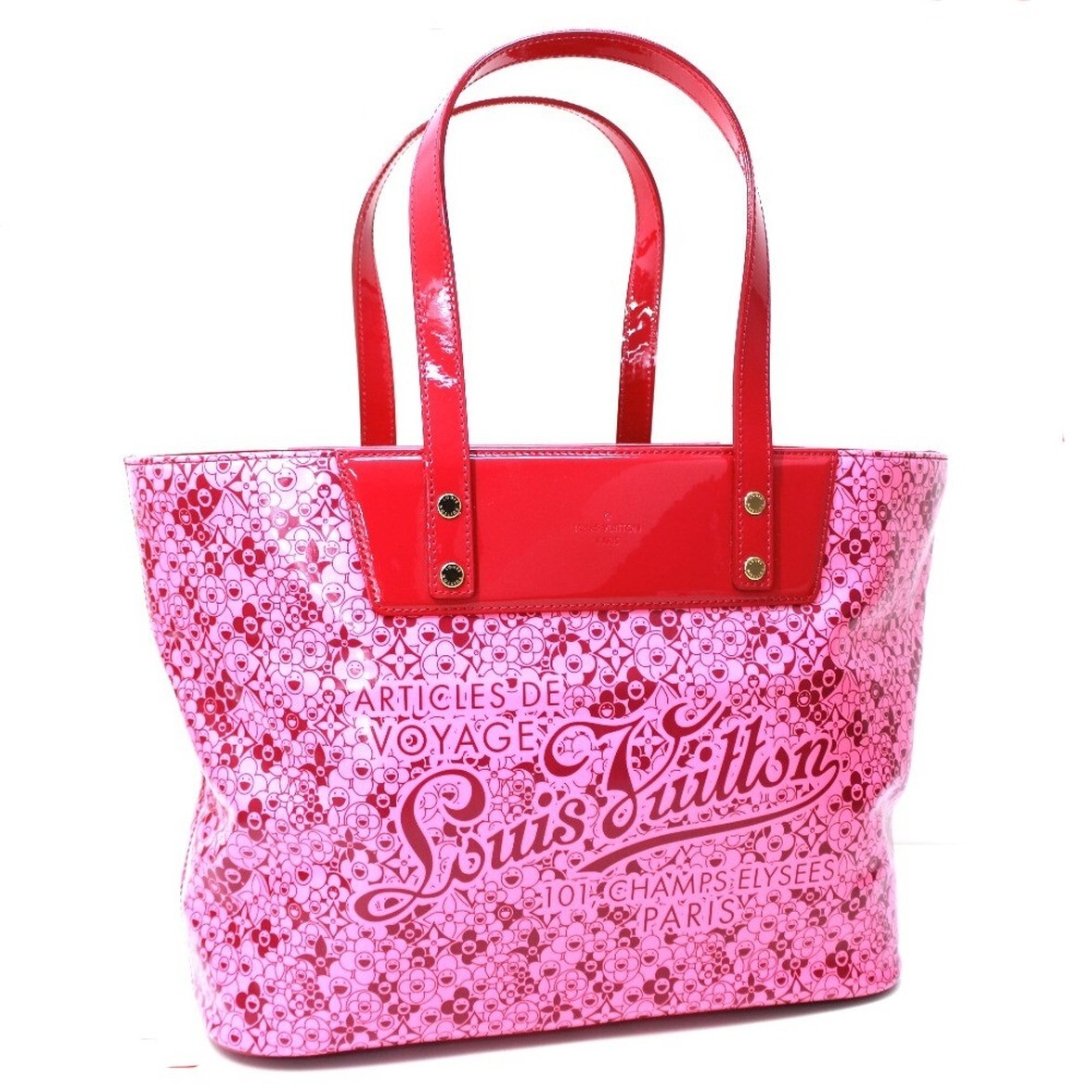 Louis Vuitton ピンク トートバッグ Used 展示品】 ルイヴィトン LOUIS VUITTON ノベルティ トート
