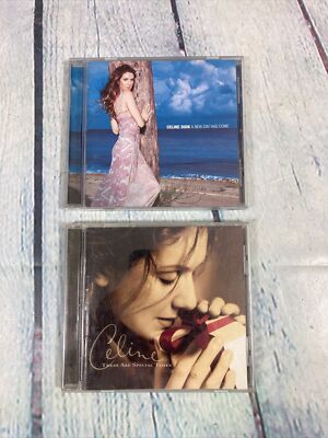 Lot of 2 Celine Dion CDs - A New Day Has Come These are Special Times