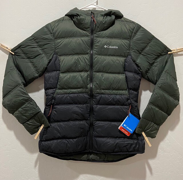 black columbia bubble coat