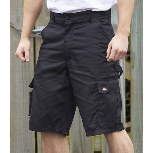 black cargo shorts