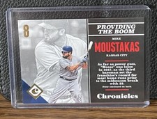 2017 Chronicles GOLD Mike Moustakas 680/999 #48 Kansas City Royals