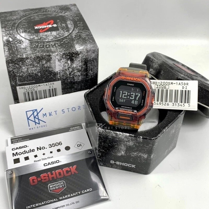 Reloj digital Casio G Shock GBD-200SM-1A5 G- Squad Bluetooth (nuevo) Foto 2 de 4
