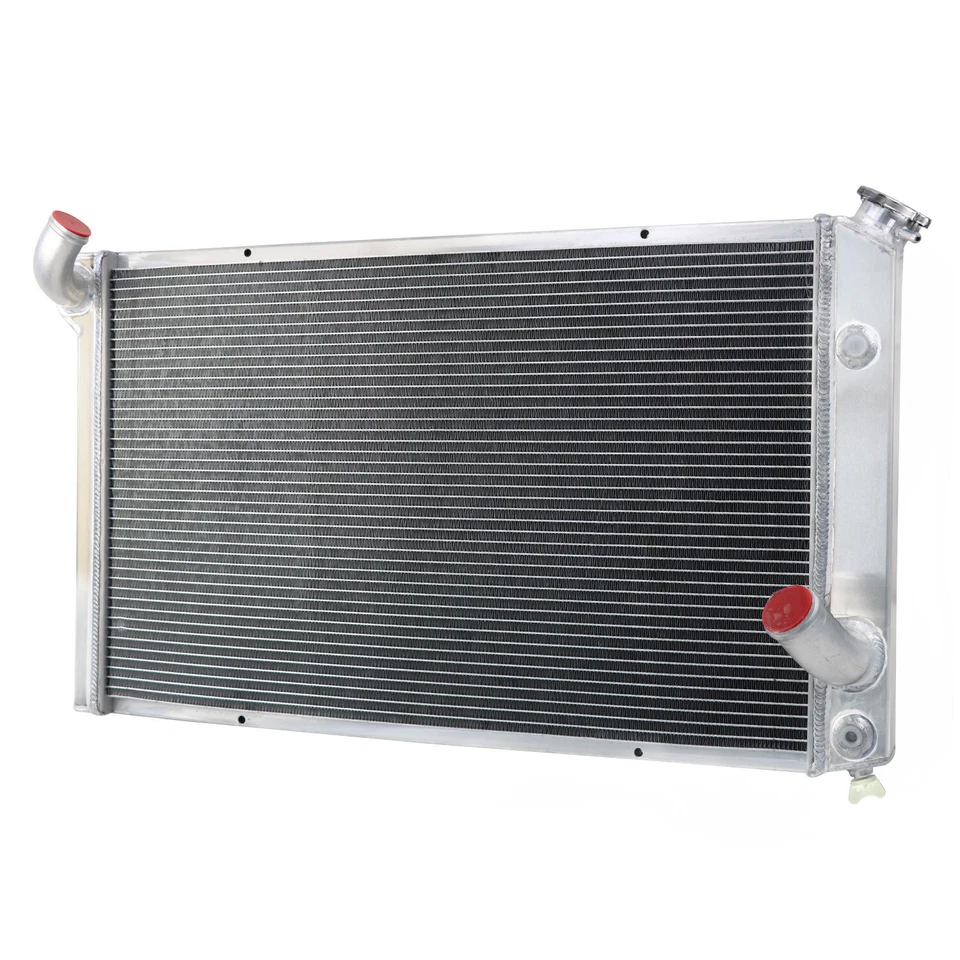 3-Row Radiator For 1973-1976 Chevy Corvette Base Stingray V8 5.7L 7.4L Aluminum Foto 3 de 4