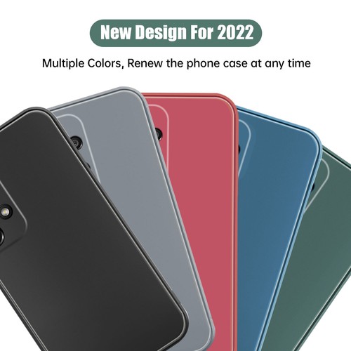 Custodia telefono silicone liquido per Samsung Galaxy S22 Note 20 A13 A53 A52S custodia gel - Foto 80 di 120
