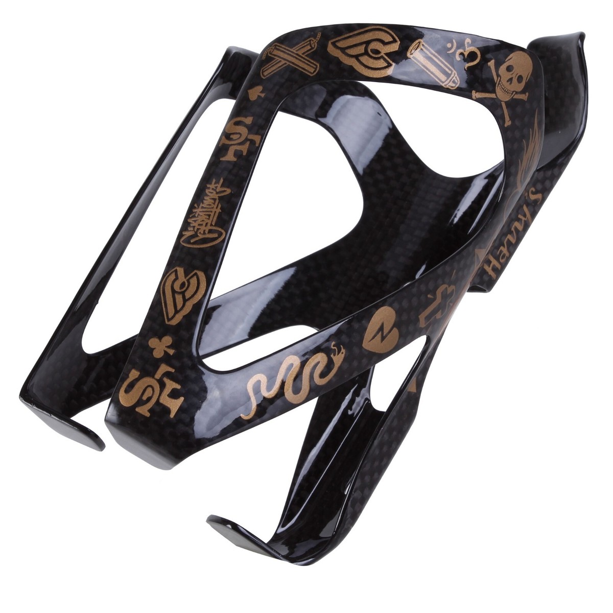 Cinelli Mike Giant Harry's Carbon Fiber Bottle Cage, Gold | eBay