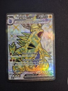 Tyranitar EX 211/197 NM - Full Art Ultra Rare - Obsidian Flames
