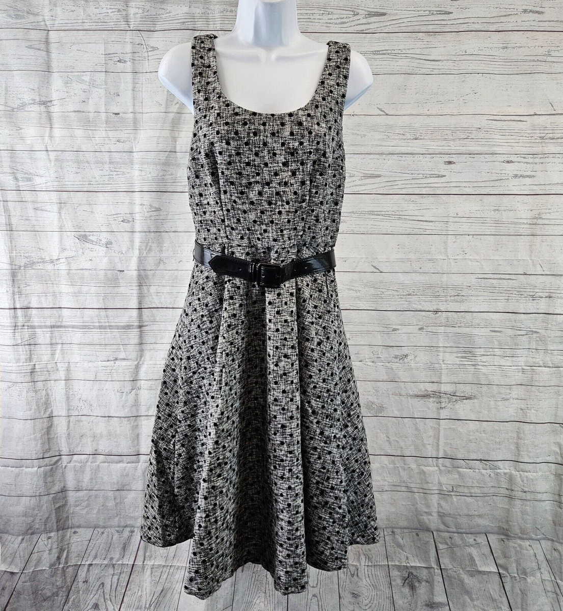 modcloth grey dress Modcloth Gray Floral Dress