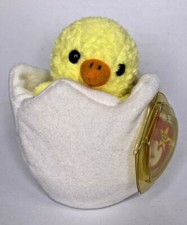 1999 Ty Beanie Baby "Eggbert" Retired Hatching Chick BB12