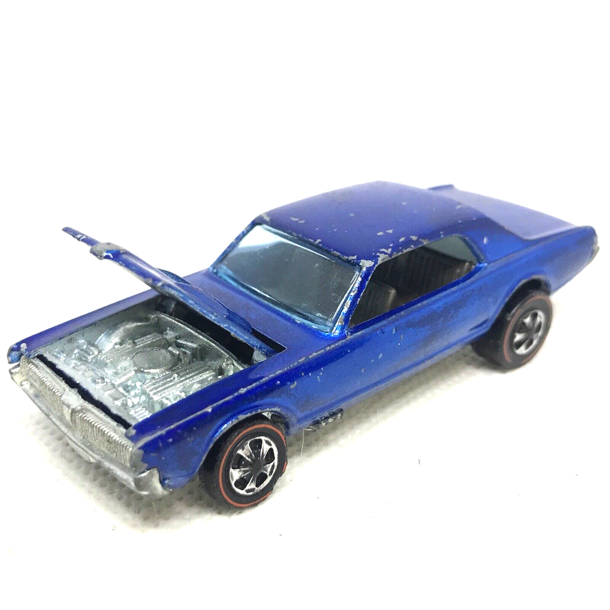 クーガー カスタム ホットウィール 香港製 BARRACUDAのレビュー！ホットウィール初期香港版クーダ[6211 CUSTOM ミニカー