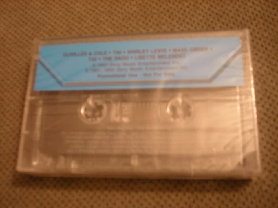 SEALED RARE PROMO Dancin' Into the New Year CASSETTE TAPE Mass Order C+C U2 covr - Image 2 of 2