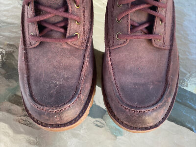 UGG Men\'s SZ 10 Fallbrook Casual Hiking work Boots Cordovan Moc Toe UGG Men main image 3