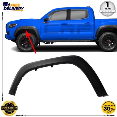 Fit For 2016-2023 Toyota Tacoma Fender Flares Front Driver Passenger Side