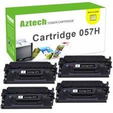 4PK Toner Compatible for Canon 057H ImageCLASS MF445dw MF448dw LBP227dw MF449dw