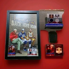 Indiana Legends Framed Poster Bobby Knight Reggie Miller Peyton Manning + Cards