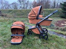 Anex L-Type Kinderwagen Set – Babywanne & Sportsitz – Neuwertig – Hazel
