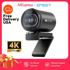 Webcam 4K Streaming Web Camera 1080P 60FPS USB Camera EMEET S600 Autofocus Livin