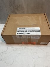 Linksys Mesh Wifi 6 Router, Dual-Band, 3,000 Sq. ft Coverage MR9600-RM2 AX6000