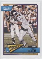 2018 Panini Classics Legends Red Back 290/299 Carl Eller #149 HOF 0f8