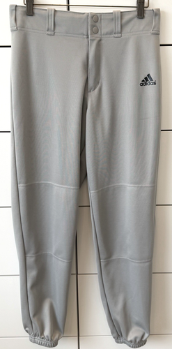 Adidas Softballhose Damen grau - Gummizug unten - Gr. Klein - Neu ohne Etikett - Bild 1 von 10