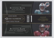 2005 Playoff Contenders Round Numbers Green Ronnie Brown Cadillac Williams 1i0